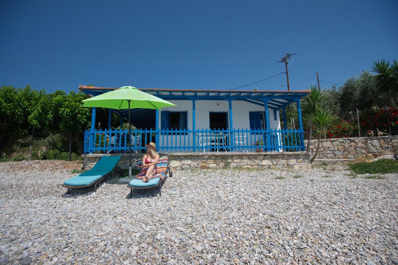 Seahorse cottage Mourtero Esterno foto