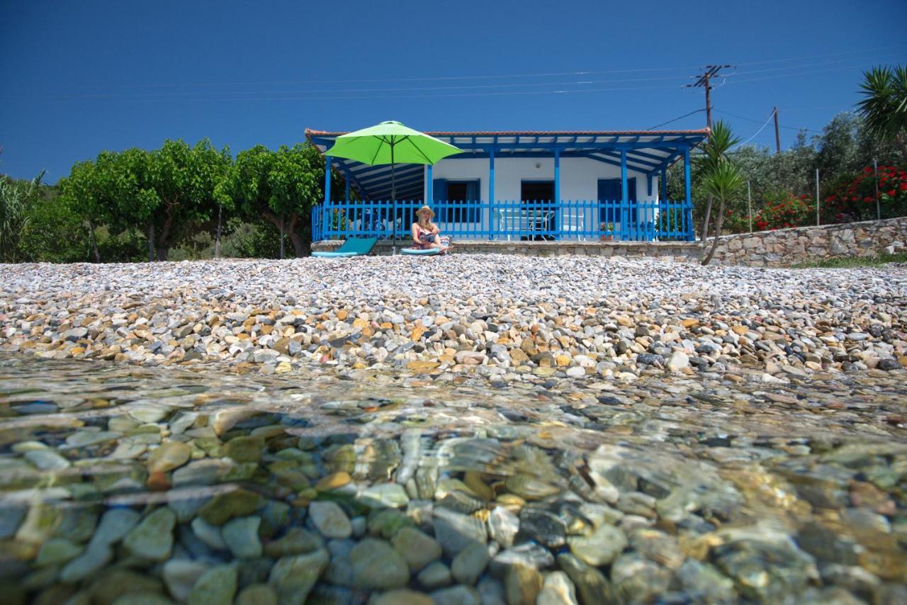 Seahorse cottage Mourtero Esterno foto